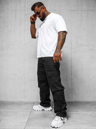 Чоловічі штани чинос чорнi OZONEE O/G3041Z