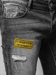 Чоловічі джинси Чорнi OZONEE NB/MP0047NZ