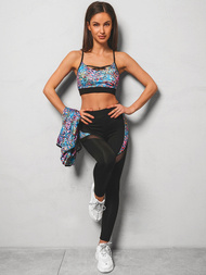 Жіночий спортивний костюм з трьох частин Кольоровий OZONEE O/MS04Z