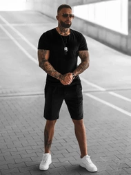 Спортивний костюм чоловічій Чорний OZONEE O/12133Z