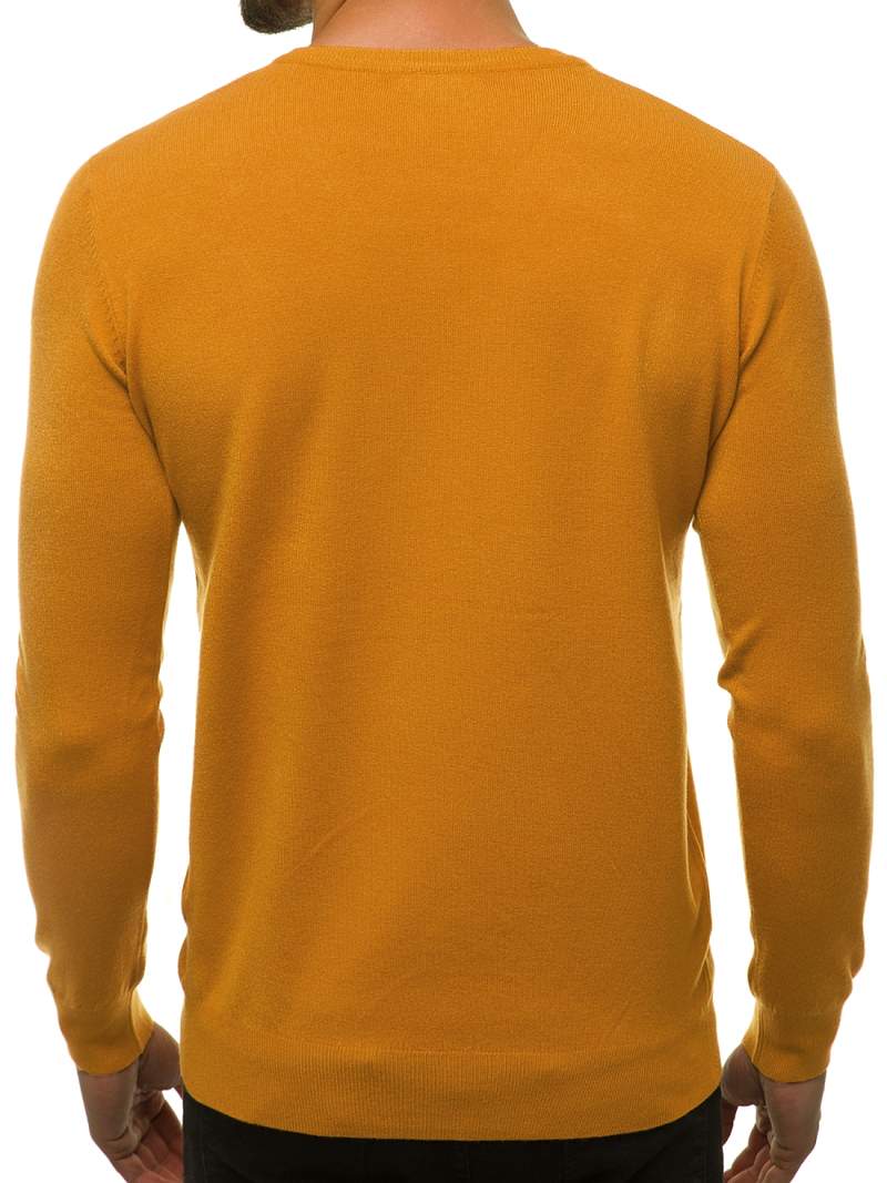 Sweter męski jasny-camel OZONEE TMK/YY03/9