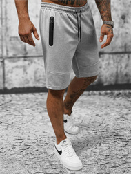 Шорти чоловічі Сiрий OZONEE JS/8K929