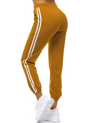 Спортивні штани жіночі Гiрчичний OZONEE JS/1020/A10