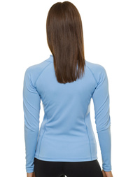Bluza damska rozpinana jasno-niebieska OZONEE JS/HD154/41
