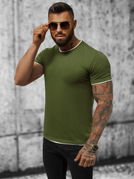 Футболка чоловіча Зелений OZONEE JS/8T227/29