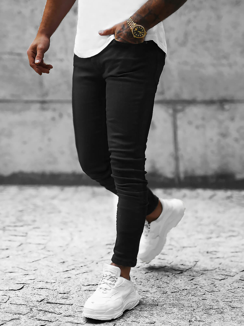 Штани чоловічі Чорнi OZONEE E/5690/01