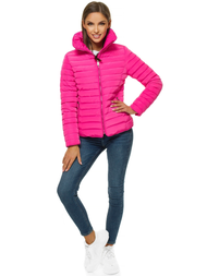 Куртка жіноча Рожева OZONEE JS/M23063/4