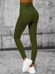 Legginsy damskie khaki OZONEE JS/YW88024/7