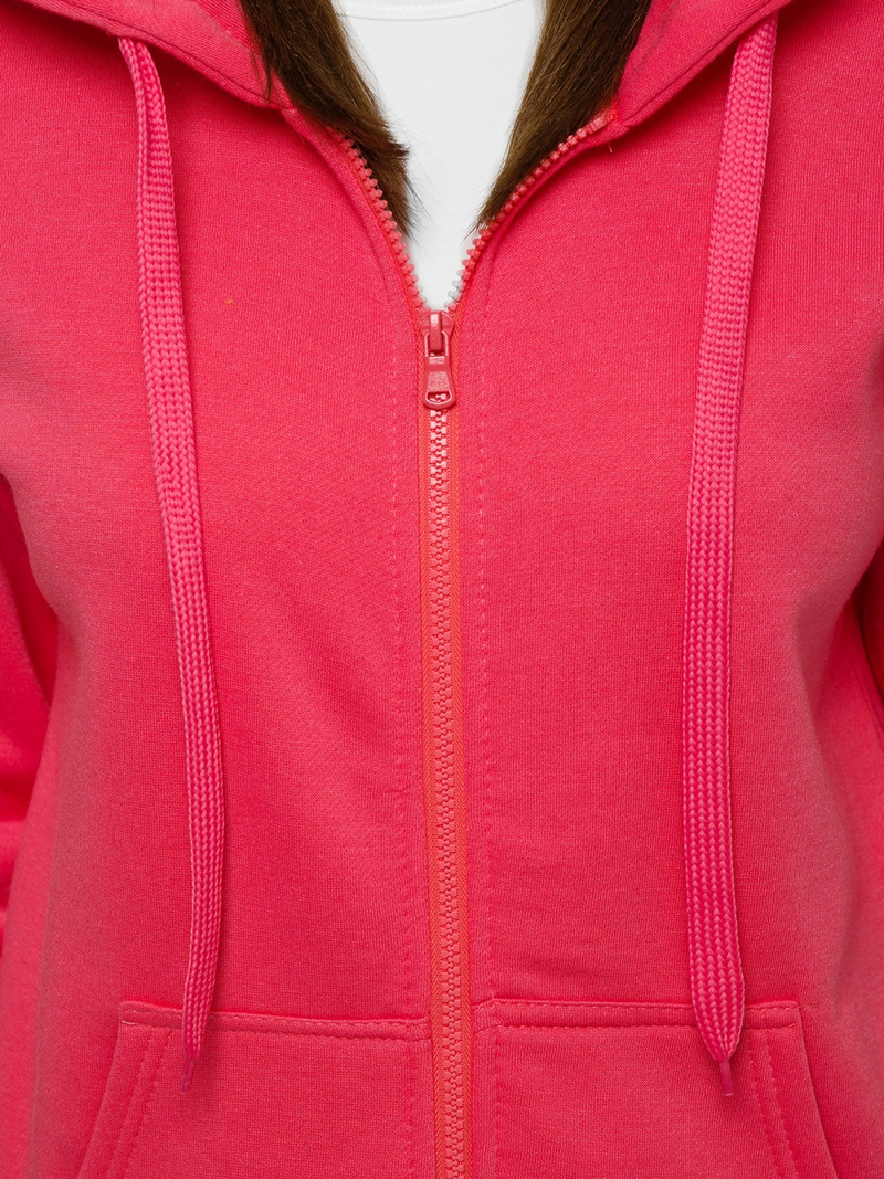 Bluza damska rozpinana z kapturem dodatkowa js/w03