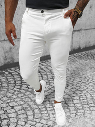 Чоловічі штани чинос екрю OZONEE O/P4049