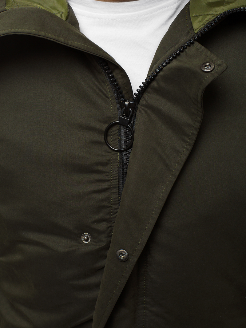 Куртка чоловіча Темно-Зелена OZONEE JS/2019005