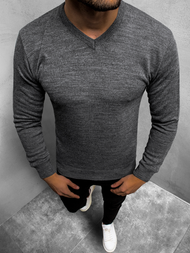 Sweter męski grafitowy OZONEE O/KV04Z