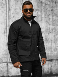 Kurtka męska czarna OZONEE O/G3035