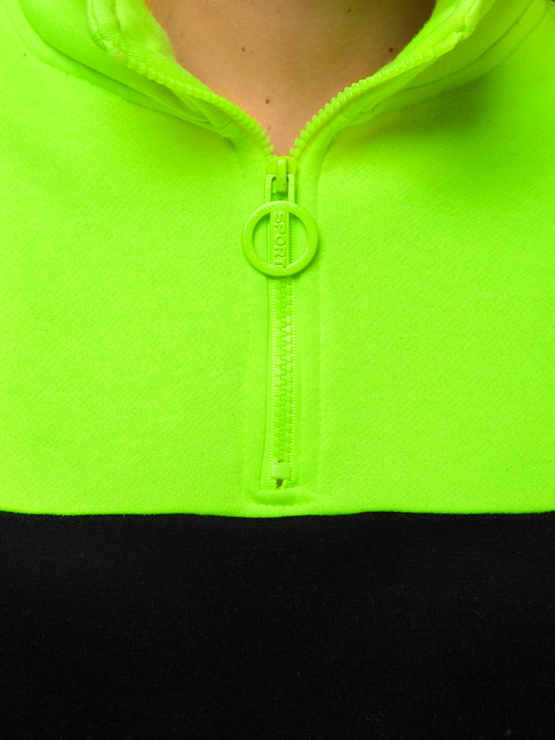 Bluza damska żółto-neonowa OZONEE JS/KSW2021