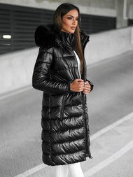 Куртка жіноча чорна OZONEE JS/16M9127/392Z