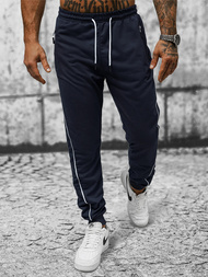 Штани спортивні чоловічі tемно-cинi OZONEE JS/8K193