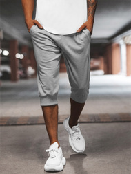 Spodenki dresowe męskie szare OZONEE JS/XW07/2Z