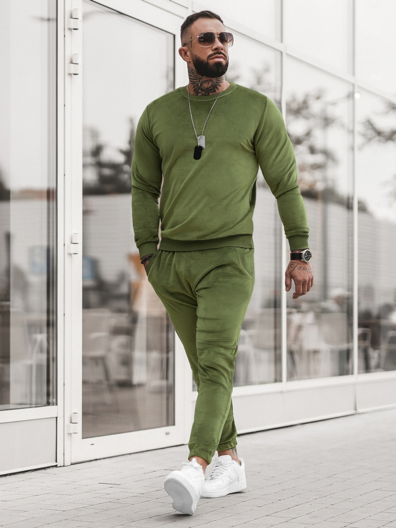 Спортивний костюм чоловічій Хакi OZONEE O/12130Z