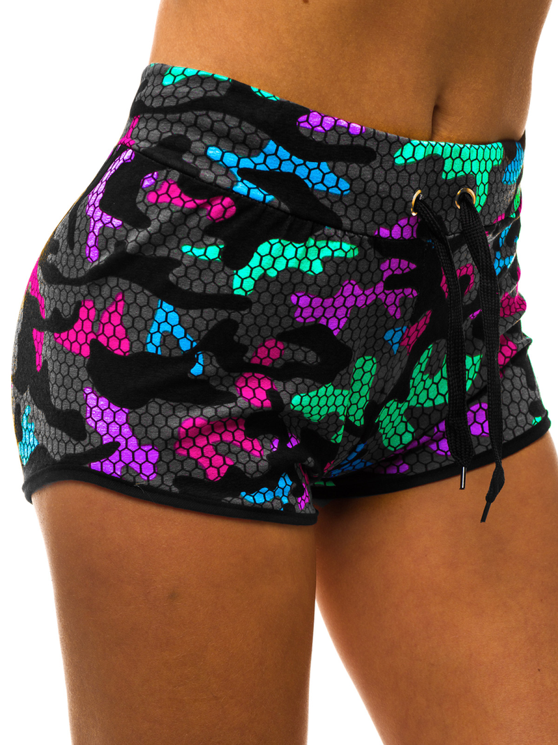 Шорти спортивні жіночі Чорнi OZONEE Z/D1015