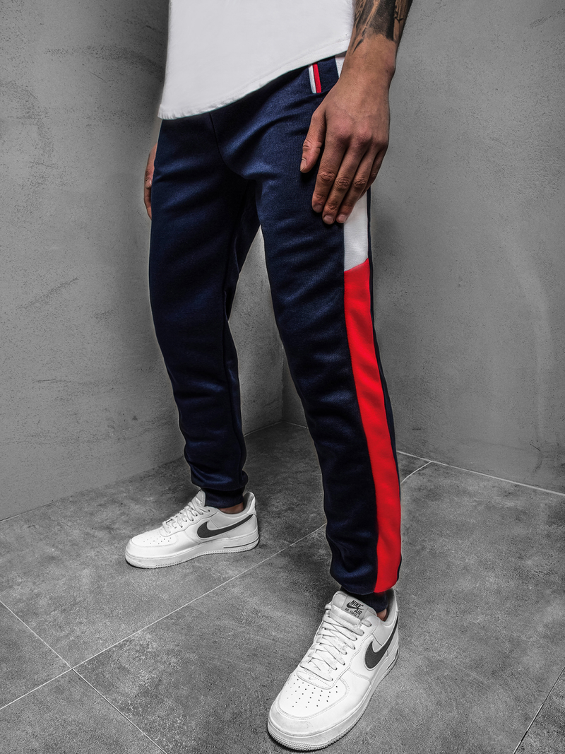 Штани спортивні чоловічі Темно-Синi OZONEE JS/JZ11027Z