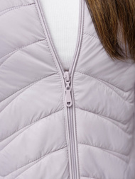 Kurtka damska pikowana jasno-fioletowa OZONEE JS/16M9238/35