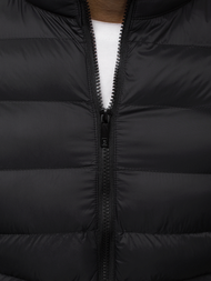 Kurtka męska przejściowa czarna OZONEE JB/JP1111 