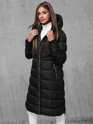 Куртка жіноча чорна OZONEE JS/M736/392