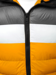 Безрукавка чоловіча Жовта OZONEE N/6502