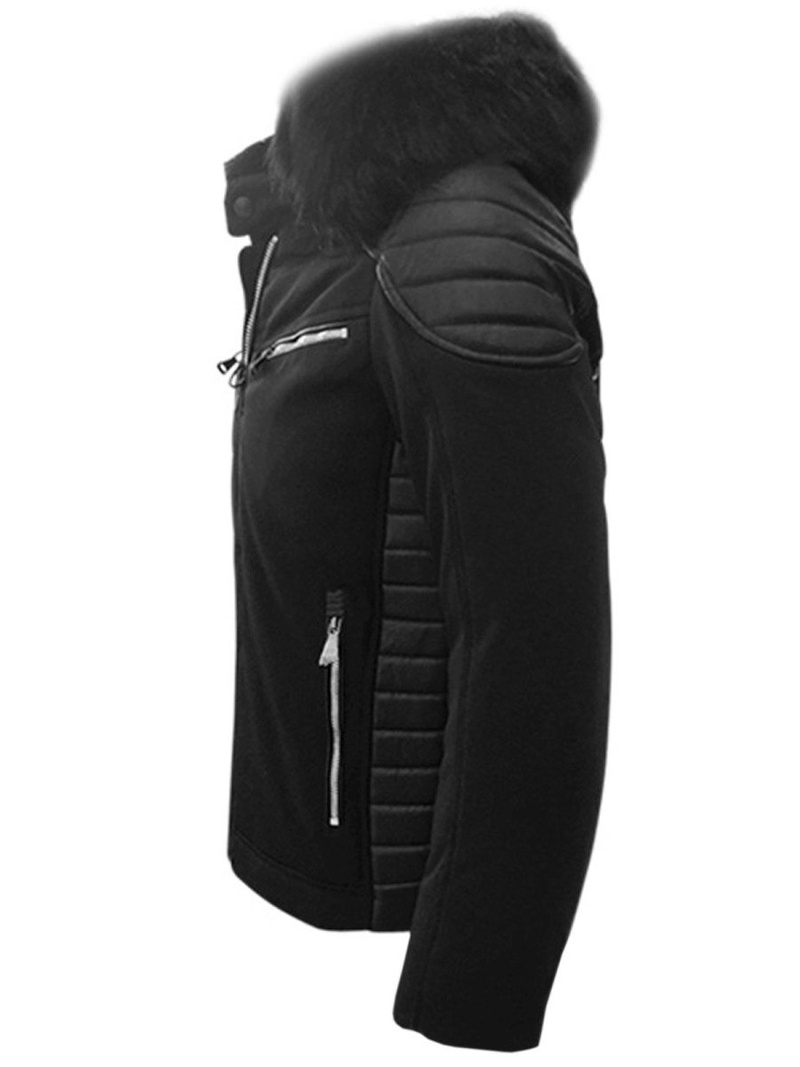 Kurtka zimowa męska czarna OZONEE O/99101Z