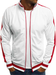 Bluza męska rozpinana biała OZONEE O/2126