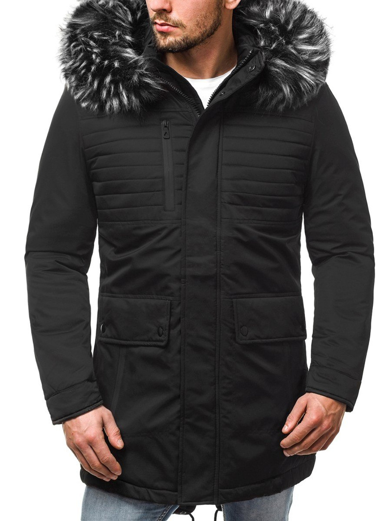 Куртка чоловіча Чорна OZONEE O/99115