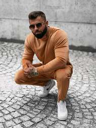 Спортивний костюм чоловічій Гiрчичний OZONEE O/12129