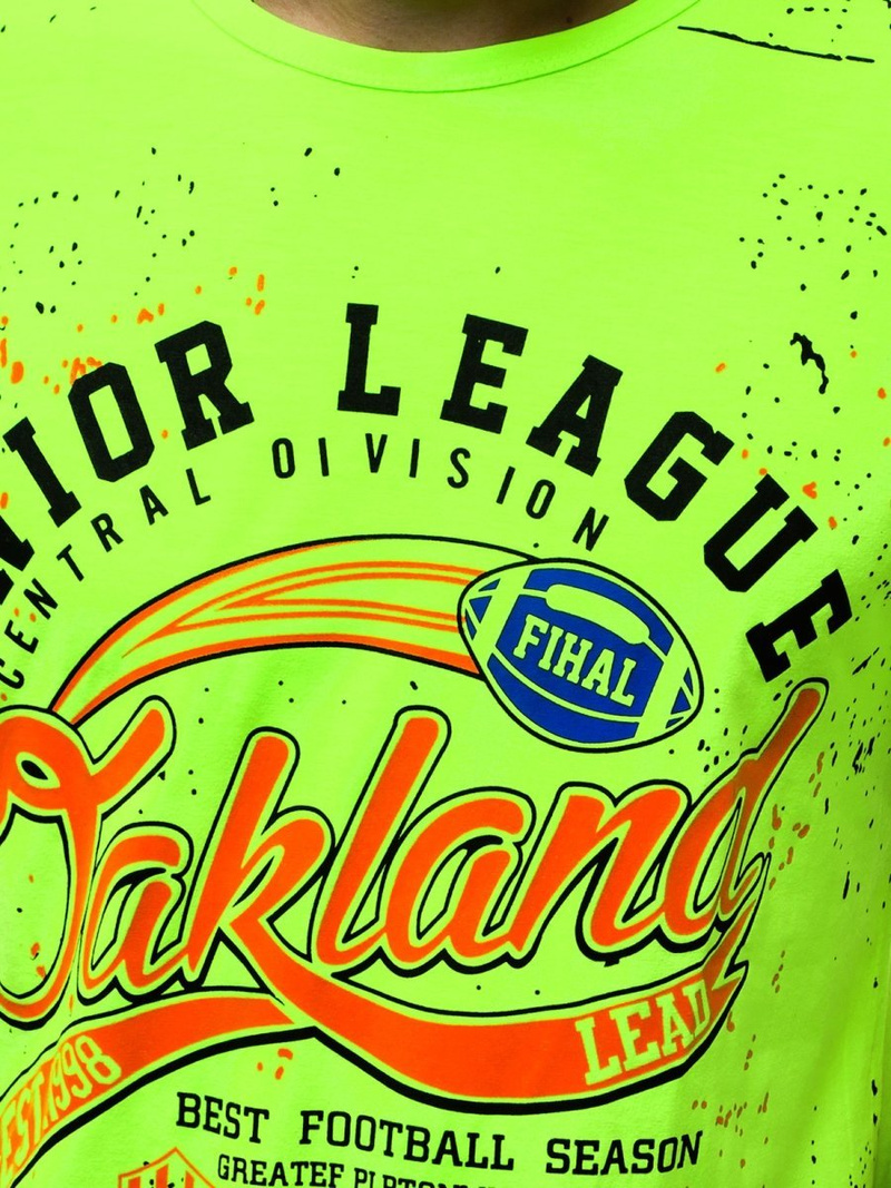 Футболка чоловіча Зелена OZONEE JS/KS1975Z