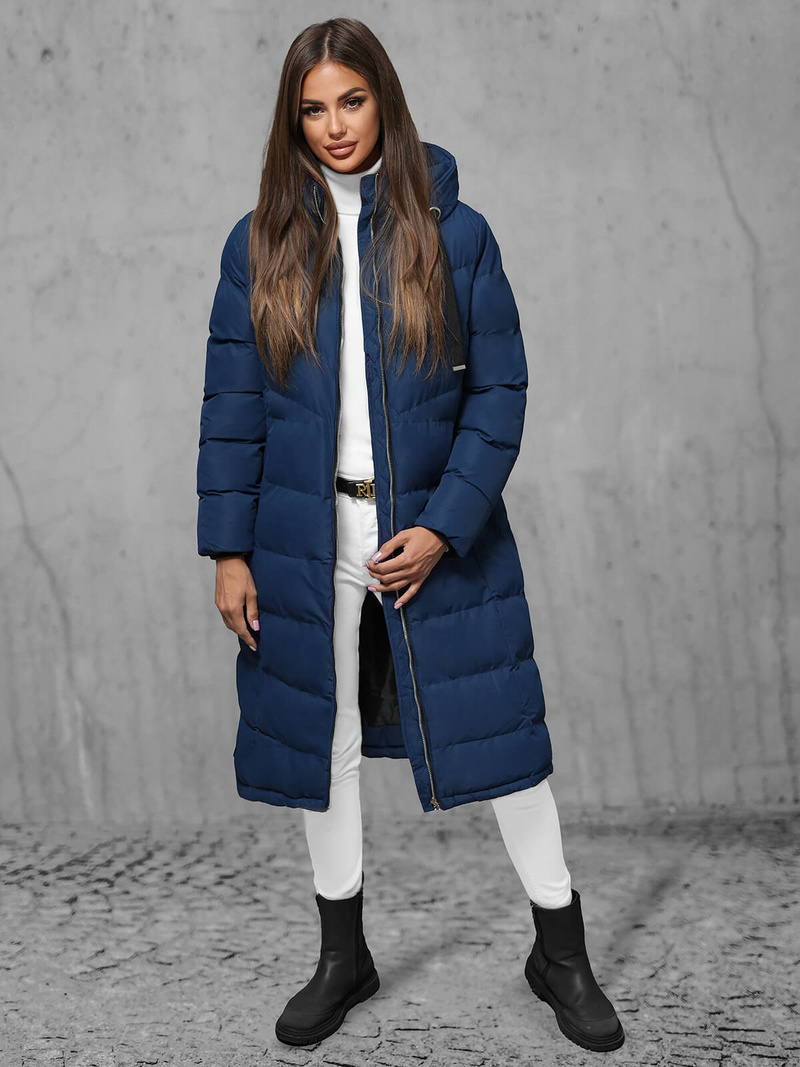 Куртка жіноча tемно-cиня OZONEE JS/M736/215