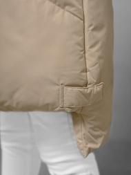 Стьобаний жіночий жилет Бежева OZONEE JS/M788/62Z