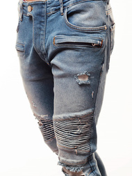 Spodnie męskie jeans niebieskie OZONEE O/B5350