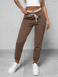 Спортивні штани жіночі Коричневi OZONEE O/10658