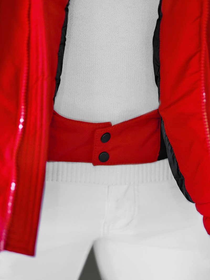 Kurtka zimowa męska czerwona OZONEE JS/91M9901/270