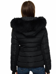 Куртка жіноча Чорна OZONEE O/DK066/1