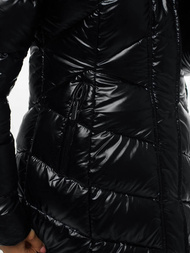 Куртка жіноча чорна OZONEE O/DK026/1