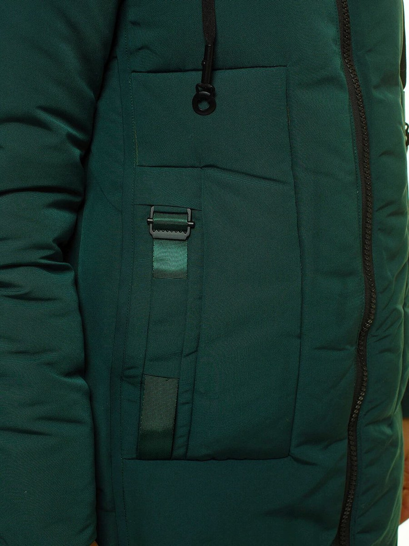 Куртка жіноча Темно-Зелена OZONEE O/TY033/38/21