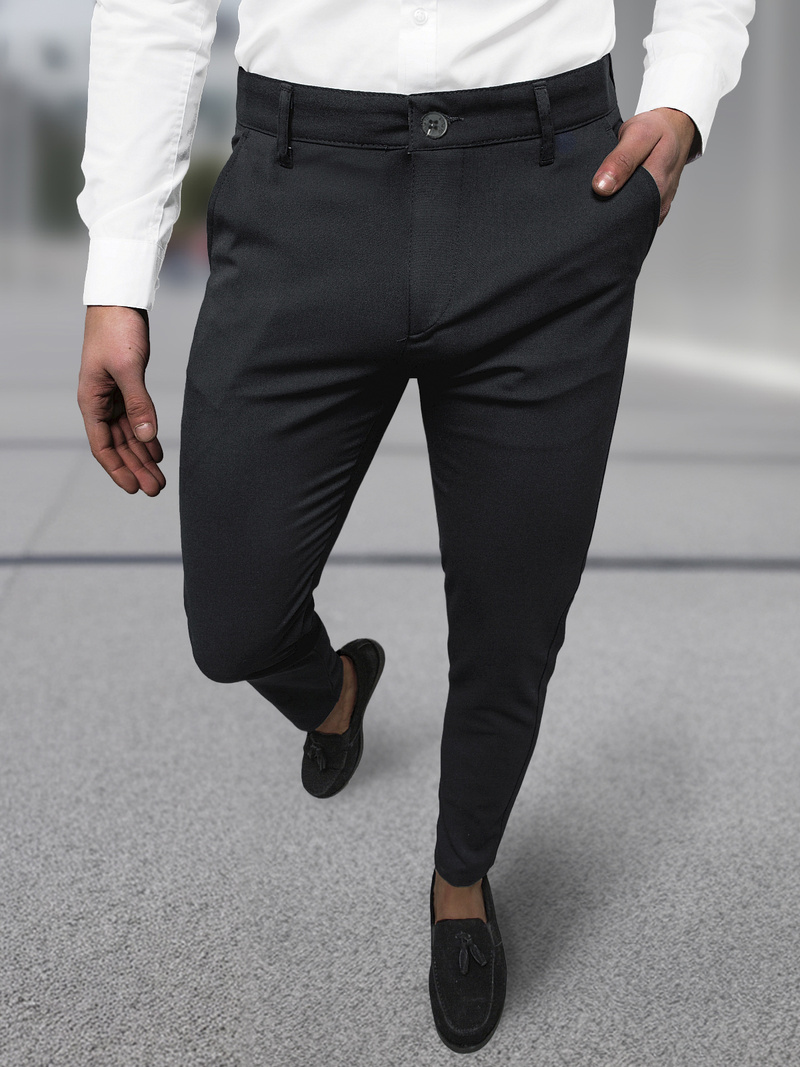 Штани чоловічі Чорнi OZONEE DJ/5526