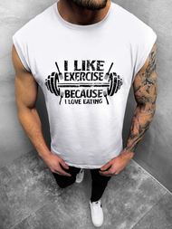 Майка чоловіча Бiлий OZONEE MACH/M1210Z