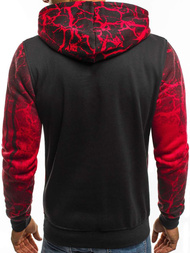 Bluza męska czerwona OZONEE JS/DD267Z