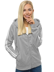 Bluza damska szara OZONEE JS/JK88120/2