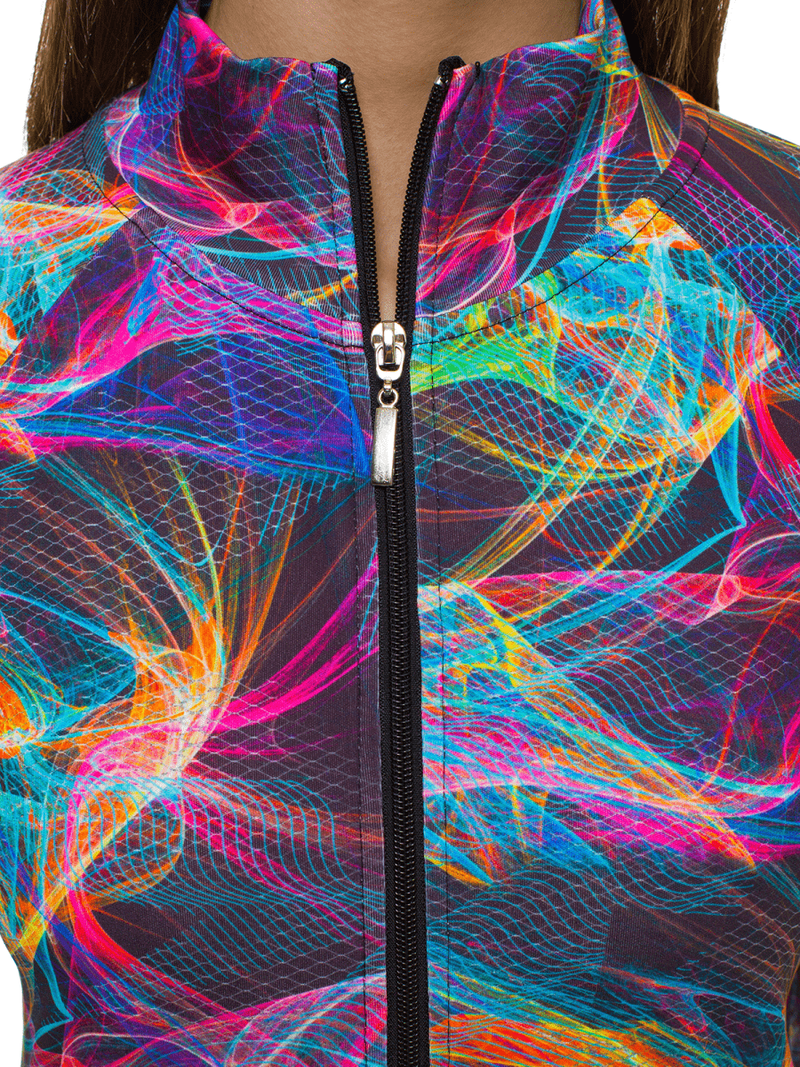 Komplet sportowy trzyczęściowy damski kolorowy OZONEE O/MS09