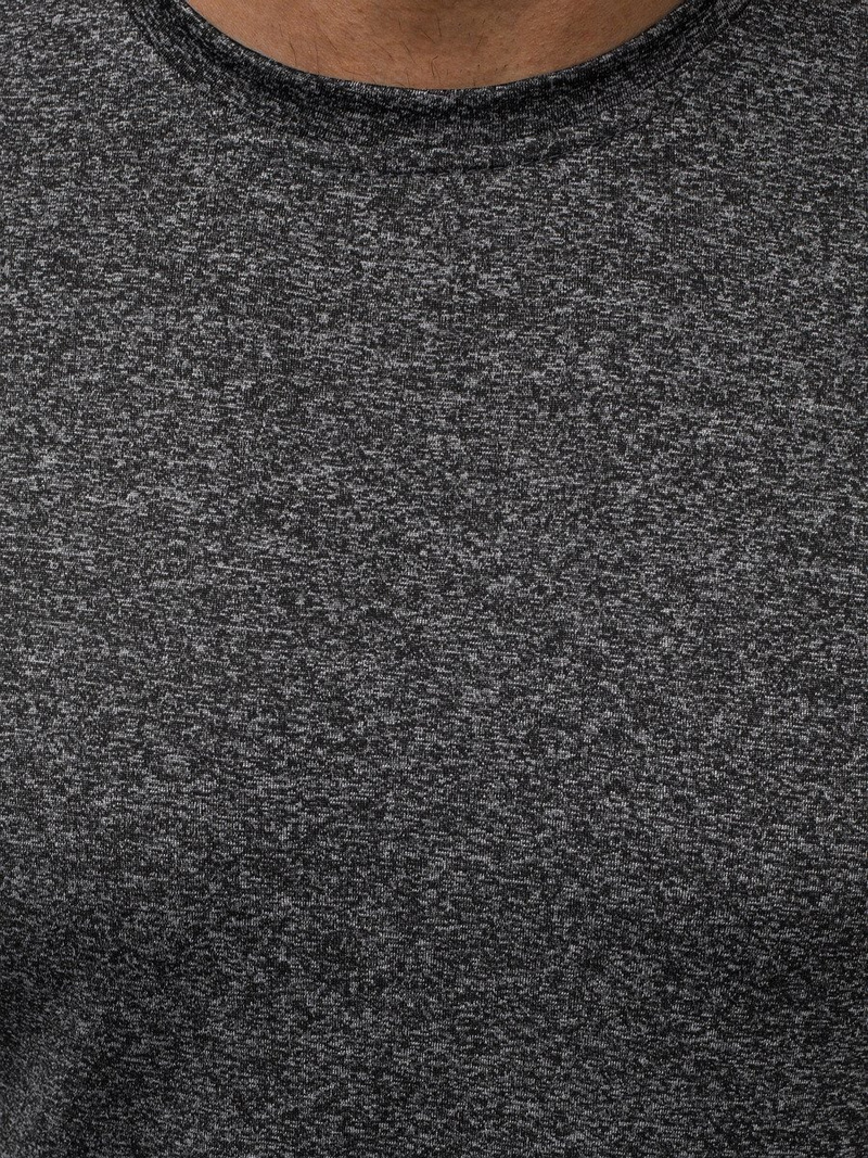 Футболка чоловіча Темно-Графiтова OZONEE JS/S01Z