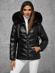 Куртка жіноча чорна OZONEE JS/5M3138/392A