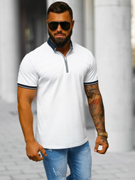 Футболка Поло Чоловіча Бiла OZONEE O/DA743