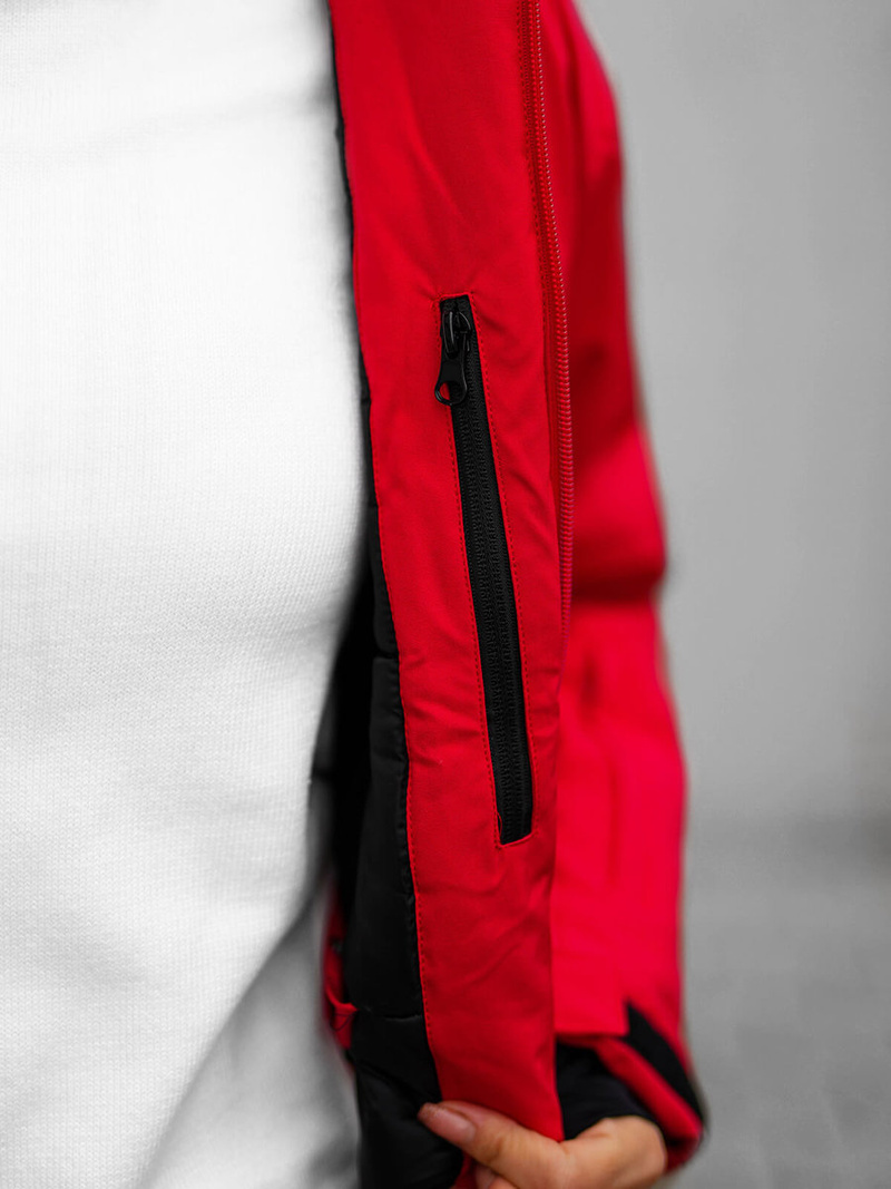 Куртка жіноча Червона OZONEE JS/HH012/5Z